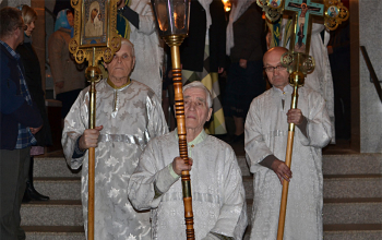 Пасхальные богослужения в храме Рождества Христова