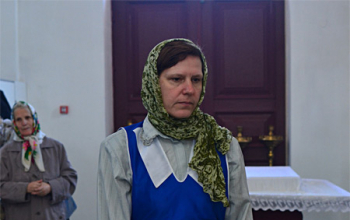 Епископ Борисовский Вениамин в понедельник Светлой седмицы возглавил Божественную литургию в Свято-Воскресенском соборе