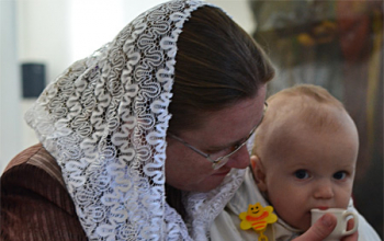 Епископ Борисовский Вениамин в понедельник Светлой седмицы возглавил Божественную литургию в Свято-Воскресенском соборе