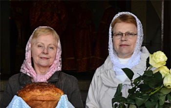 В Светлый четверг Епископ Борисовский Вениамин совершил Литургию в храме Рождества Христова