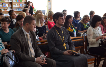 Протоиерей Александр Вербило принял участие в районном родительском собрании