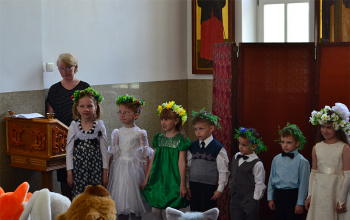 Детский пасхальный концерт в храме Рождества Христова