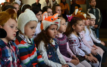 Детский пасхальный концерт в храме Рождества Христова