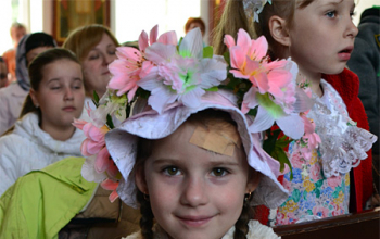 Детский пасхальный концерт в храме Рождества Христова