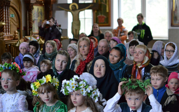 Детский пасхальный концерт в храме Рождества Христова