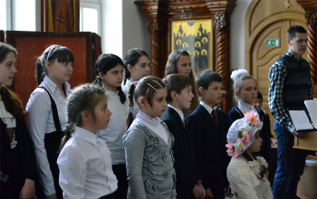 Детский пасхальный концерт в храме Рождества Христова