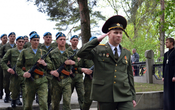Священники Борисовского благочиния приняли участие в праздновании Дня Победы