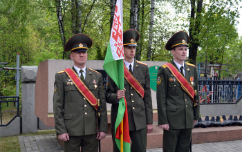 Священники Борисовского благочиния приняли участие в праздновании Дня Победы