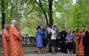 Священники Борисовского благочиния приняли участие в праздновании Дня Победы