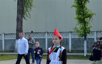 Священники Борисовского благочиния приняли участие в праздновании Дня Победы