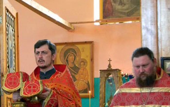 Протоиерей Александр Вербило совершил богослужение в велятичском храме