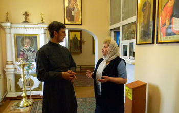 Протоиерей Александр Вербило совершил богослужение в велятичском храме