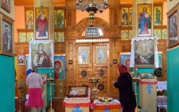 Протоиерей Александр Вербило совершил богослужение в велятичском храме