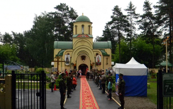 Престольный праздник в храме святого благоверного князя Димитрия Донского