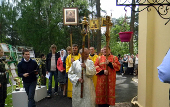 Престольный праздник в храме святого благоверного князя Димитрия Донского
