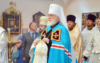 Высокопреосвященнейший Павел на храмовом празднике в Свято-Ксениевском монастыре