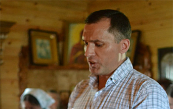 Епископ Борисовский Вениамин освятил храм-часовню в д.Зачистье