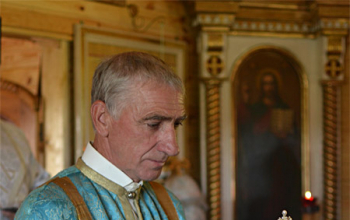 Епископ Борисовский Вениамин освятил храм-часовню в д.Зачистье
