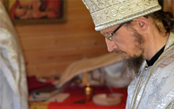 Епископ Борисовский Вениамин освятил храм-часовню в д.Зачистье