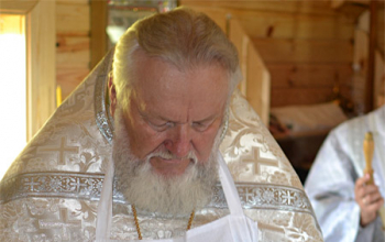 Епископ Борисовский Вениамин освятил храм-часовню в д.Зачистье