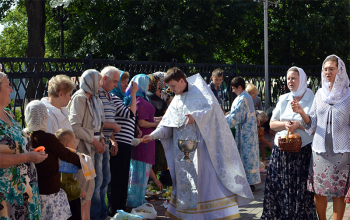 Праздник Преображения Господня в Борисовском благочинии