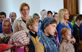 Молебен на начало учебного года 2014/2015