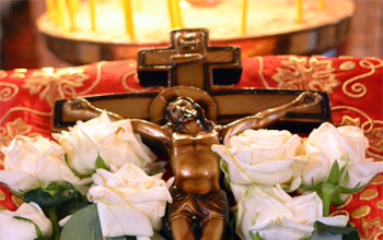 Престольный праздник в храме Воздвижения Креста Господня