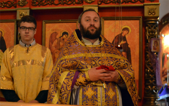 Престольный праздник в храме Воздвижения Креста Господня