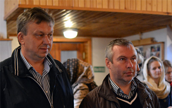 Престольный праздник в храме Воздвижения Креста Господня