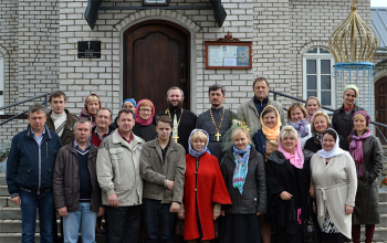 Престольный праздник в храме Воздвижения Креста Господня