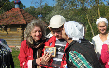 Участники клуба «Солнышко» съездили в Логойск