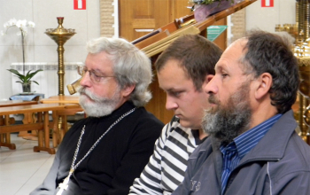 В храме Св. Дмитрия Донского прошла встреча с руководителем миссионерского отдела Минской епархии