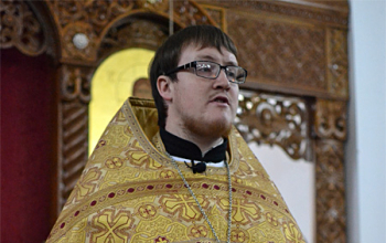 Епископ Вениамин освятил колокол, отлитый к 140-летию Свято-Воскресенского собора