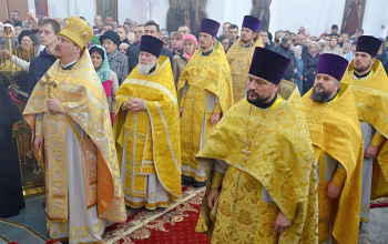 Свято-Воскресенский кафедральный собор освящен после реконструкции