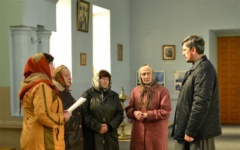 Собрание прихода храма Святой Живоначальной Троицы в д.Бытча