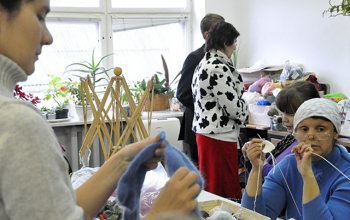 Клуб «Солнышко» побывал в социальных мастерских прихода Иконы Божией Матери «Всех скорбящих Радость» в Минске