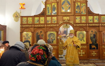 Митрополит Павел освятил храм в честь святого Архистратига Михаила в д.Зембин