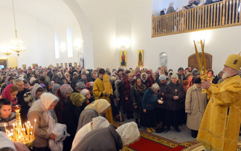 Митрополит Павел освятил храм в честь святого Архистратига Михаила в д.Зембин