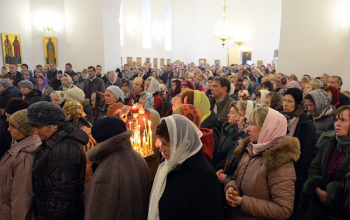 Митрополит Павел освятил храм в честь святого Архистратига Михаила в д.Зембин