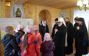 Митрополит Павел освятил храм в честь святого Архистратига Михаила в д.Зембин