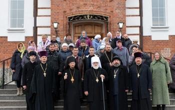 Митрополит Павел освятил храм в честь святого Архистратига Михаила в д.Зембин