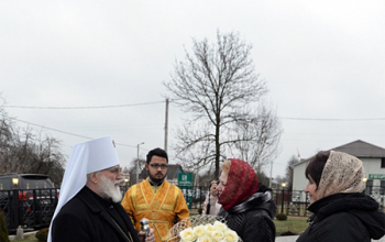 Митрополит Павел освятил храм в честь святого Архистратига Михаила в д.Зембин