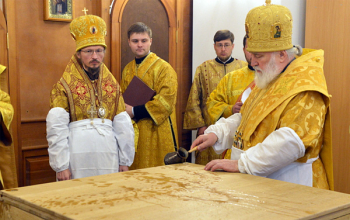 Митрополит Павел освятил храм в честь святого Архистратига Михаила в д.Зембин