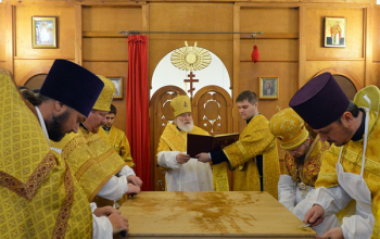 Митрополит Павел освятил храм в честь святого Архистратига Михаила в д.Зембин