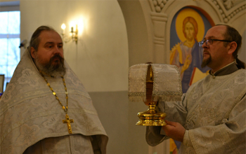 Престольный праздник в Свято-Богоявленском храме-часовне