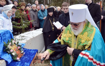 В Барани заложен новый храм