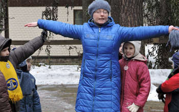 На Масленице в усадьбе «Бивак»