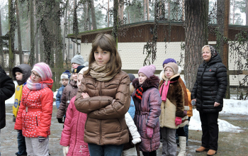 На Масленице в усадьбе «Бивак»