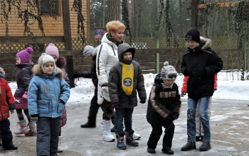 На Масленице в усадьбе «Бивак»
