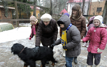 На Масленице в усадьбе «Бивак»